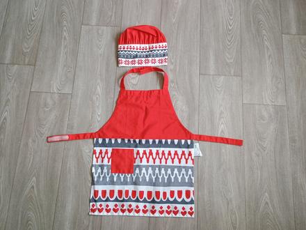 Zásterka s čiapkou,