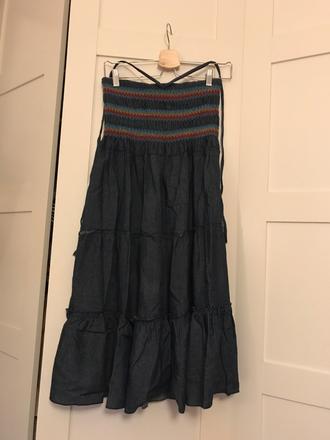 Krasne riflove saty, m