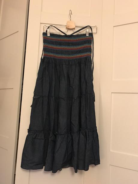 Krasne riflove saty, m