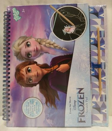 Škrabacie obrázky ľadové kráľovstvo ii, totum,