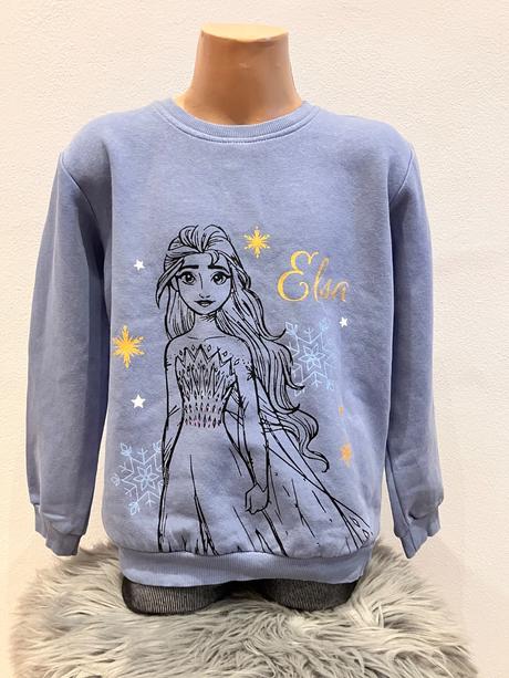 Dievčenská mikina frozen (122-128), 122