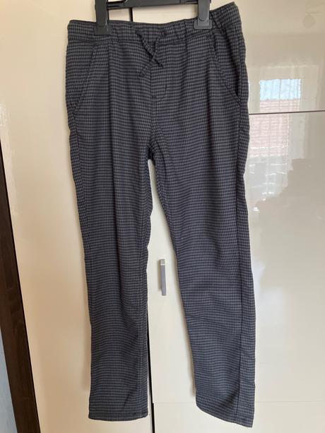 Nohavice na gumu, h&m,140