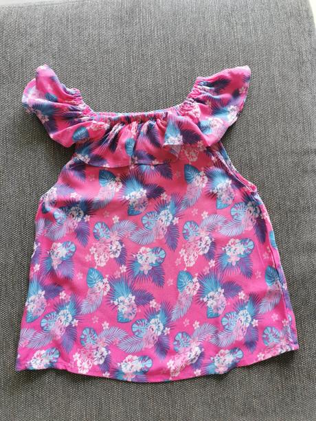 Blúzka s volánom 134/140, kik,134