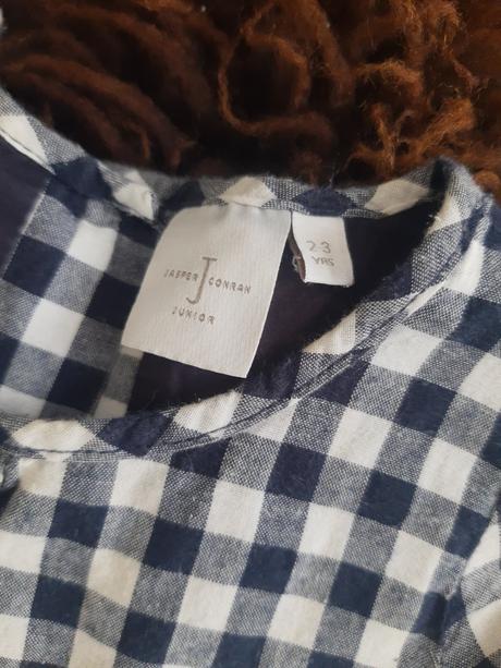 Detské kockované šaty 2-3roky, debenhams,98