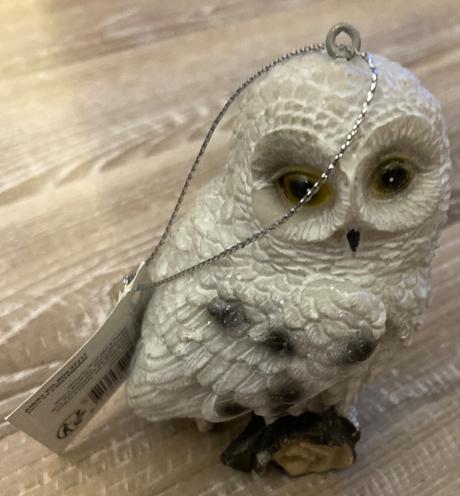 Nádherná sova dekorácia/vianoce, 