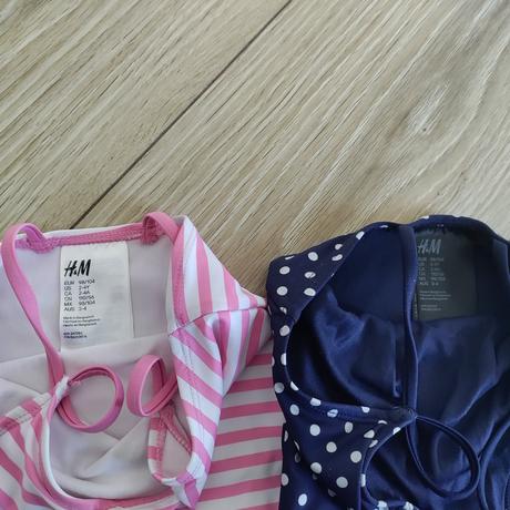 Plavky hm 2ks, h&m,98