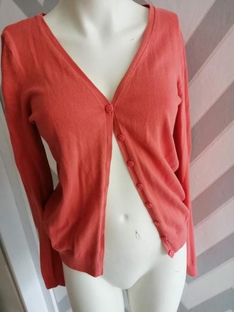 Marhuľkový svetrík h&m, č. 42 sedí na m/l, h&m,m