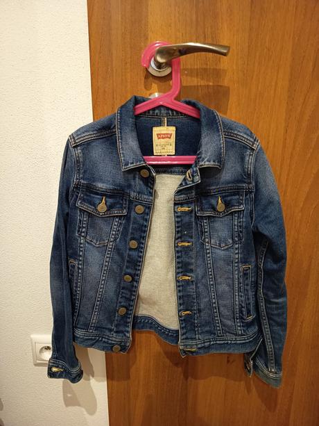Rudlová bunda levis, levis,140