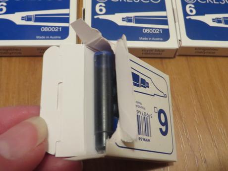 Bombičky do plniaceho pera + 3 plniace perá, 