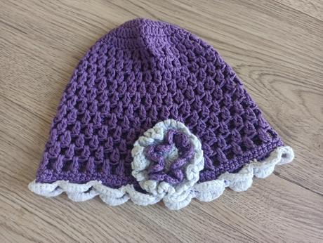 Háčkované čiapky pre dievčatko 3-6rokov, 110