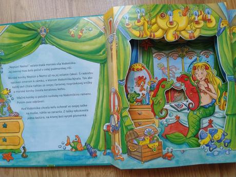 Malá morská víla a perlová stopa po up kniha, 