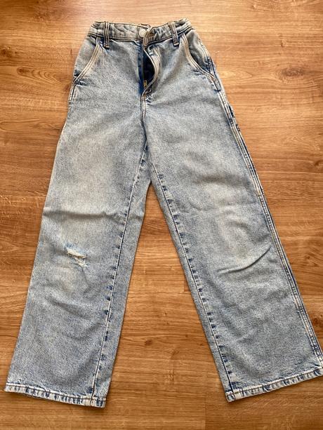 Džínsy, h&m,134
