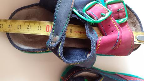 Sandálky kožené, v.21, vn.dĺžka 13,5cm, 21