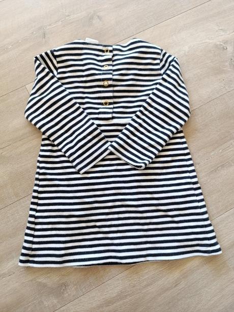 Pruhované šaty, h&m,80