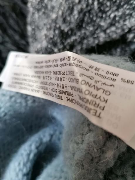 Hrubý pulover s volánom, zara,s