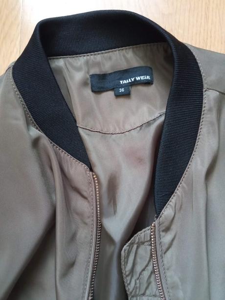 Olivová bombera veľ 36 (s), tally weijl,s