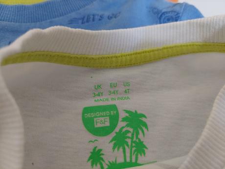 Tričká 3ks, zn. f&f, f&f,104