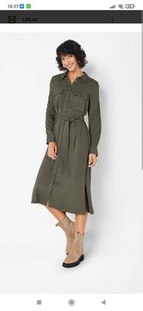 Košeľové šaty, esmara,36