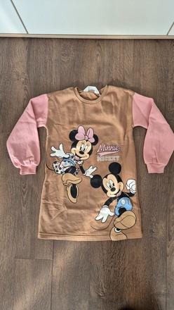 Oteplené mikinošaty next, h&m,122