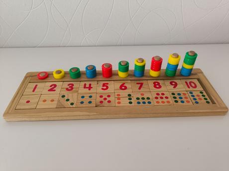 Montessori počítanie,