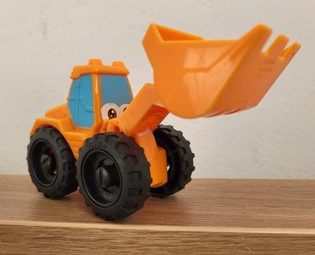 Traktor, sklápač, báger, 