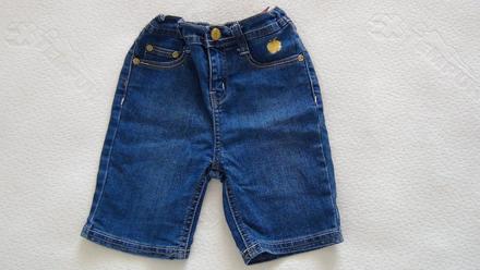 Dievčenské rifľové šortky-104, 104