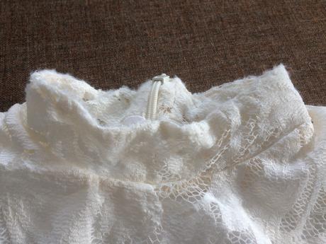 Čipkovaný top h&m, h&m,s