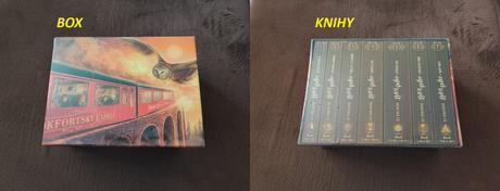 Knihy harry potter box 1-7 (20. výročie),