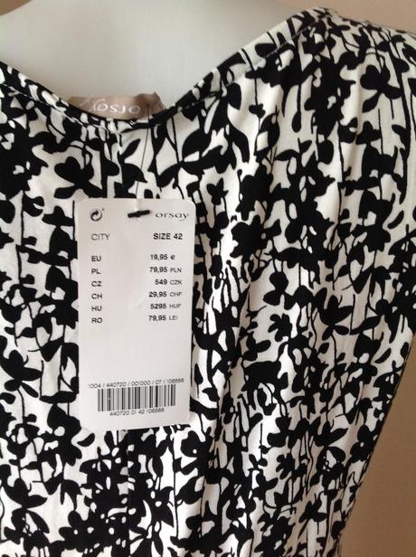 Šaty s visačkou 2+1napoly, orsay,42 / 44