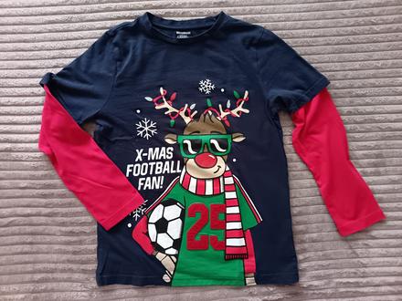 Vianočné tričko, f&f,140