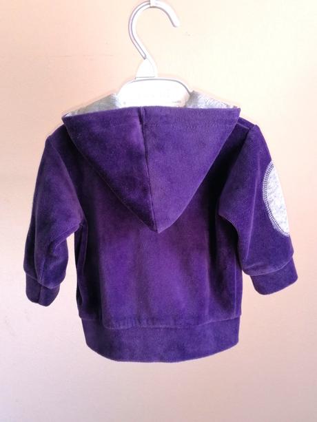 Alfons aberg - zamatová mikinka, 62