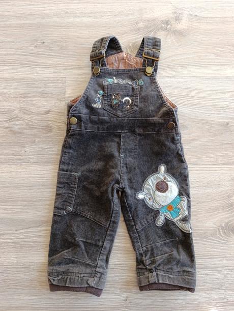 Chlapčenské nohavice na traky, 74