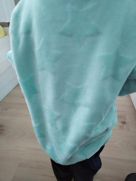 Mentolova teplucka mikina 110/116, 110