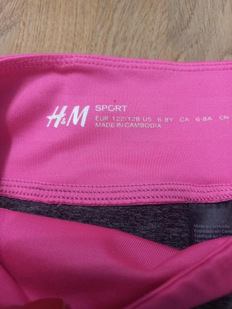 Sportove funkcne leginy, h&m, 122/128, h&m,122