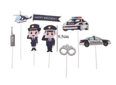 Tortový zápich polícia- skladom,