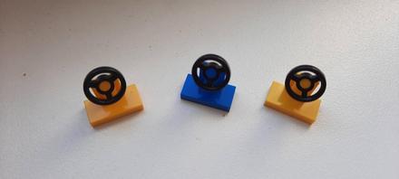 Lego volanty 3 ks (1,5 x 2 cm),