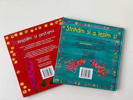 Kreslim prstami a striham si a lepim si,