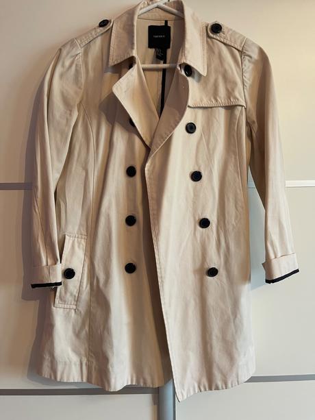 Damsky trenchoat xs/s, xs