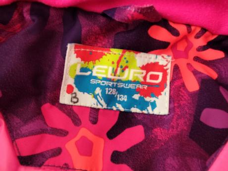 Lyžiarska zimná bunda, lewro,128