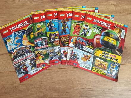 Casopisy lego ninjago 2018, 