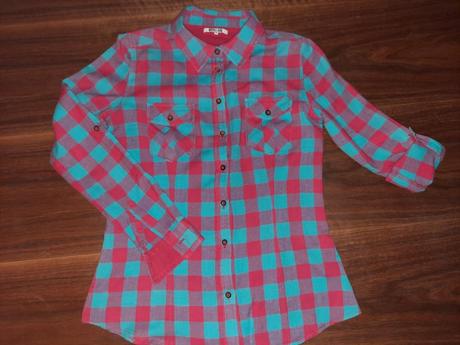 Dievčenská károvaná košeľa veľ.s, s