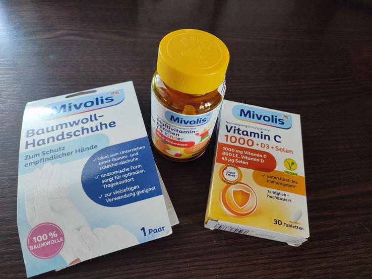 Mivolis Bavlnené rukavice, 1 pár