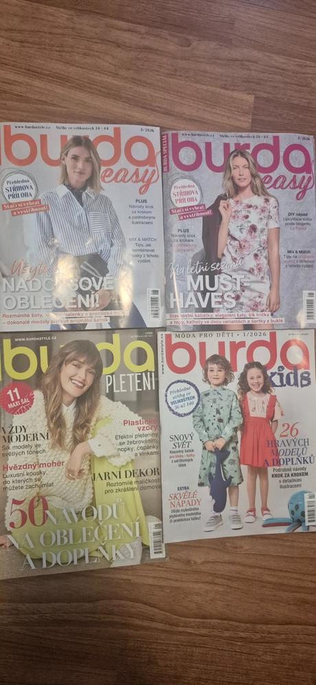 Predám časopis burda, 