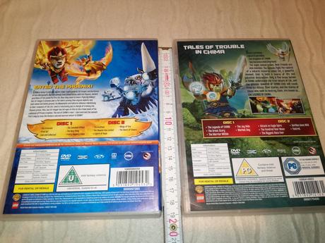 Dvd lego legends of chima, 