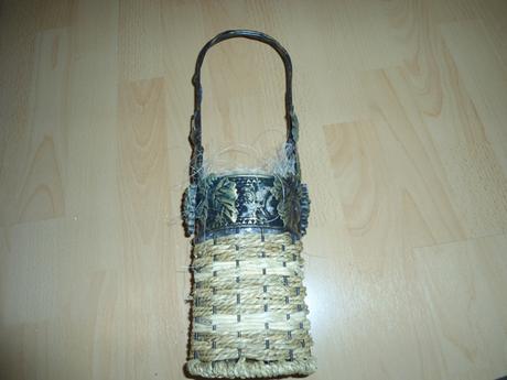 Darčekovy obal na fľašu vína,