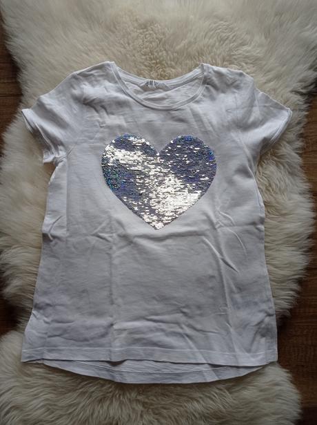 Značkové premienacie tricko h&m super stav 134/140, h&m,134