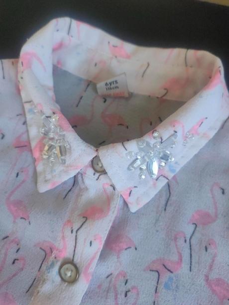 Blúzka s ozdobným golierom, tu,116