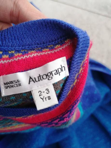 Šaty pletené č. 92/98, 92