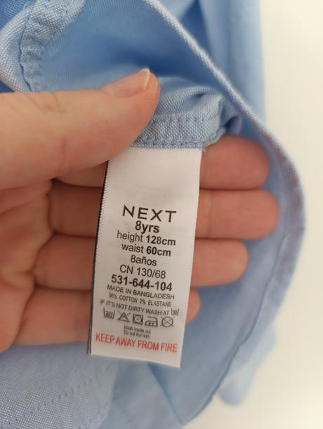 Chlapčenska košeľa oxford zn next, next,128