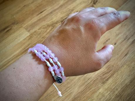 Ruženec celý - náramok, 